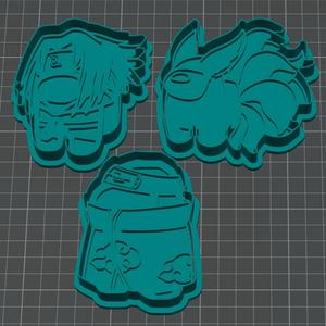 Among us Naruto Cookie Cutters