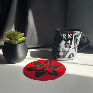 SASUKE ETERNAL MANGEKYOU SHARINGAN COASTER