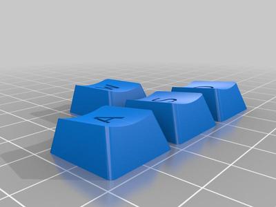 WASD Cherry MX keycaps