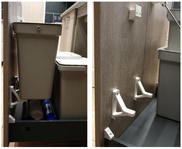 Ikea Hallbar (10L) Lower Support Brackets