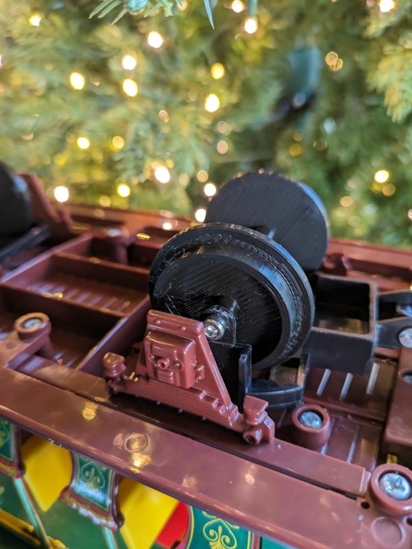 Walt Disney World Christmas Train Replacement Wheels