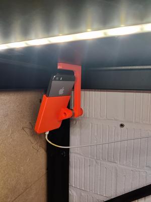 Phone-as-webcam holder