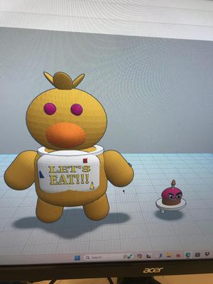 Chica you need her for the set