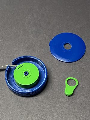Tape measure manual wind conversion