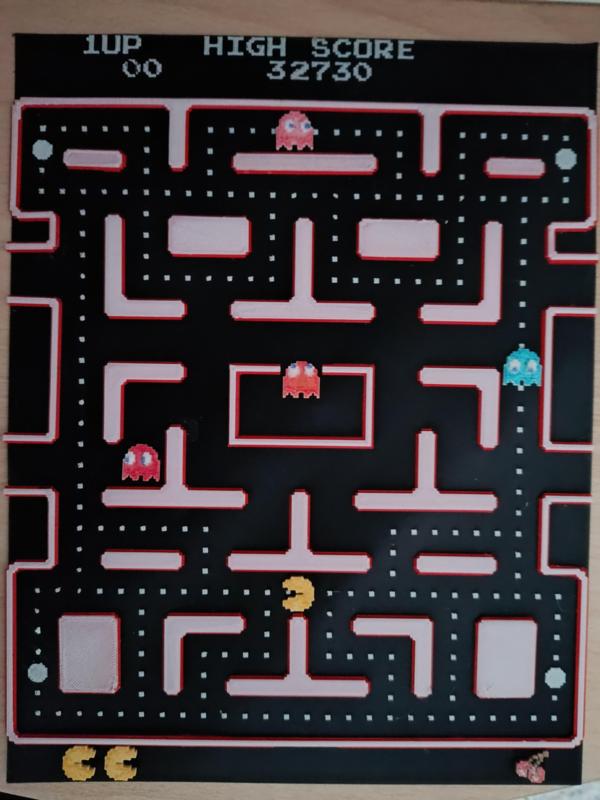 PACMAN 3d playfield