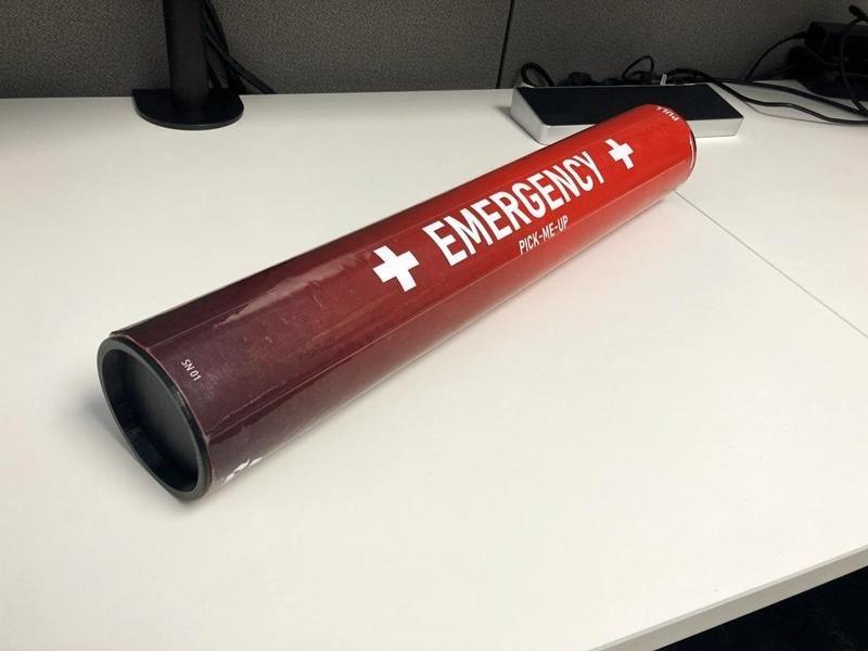 mail tube emergency care package (pick me up)
