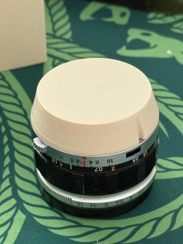 Olympus Pen F rear lens cap