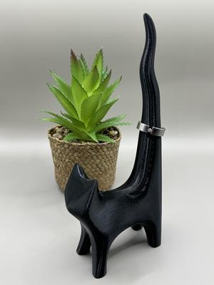 Stylish Cat Ringholder