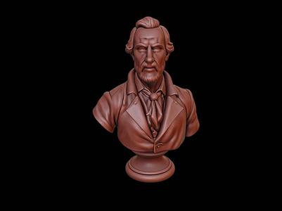Louis Antoine de Bougainville Bust