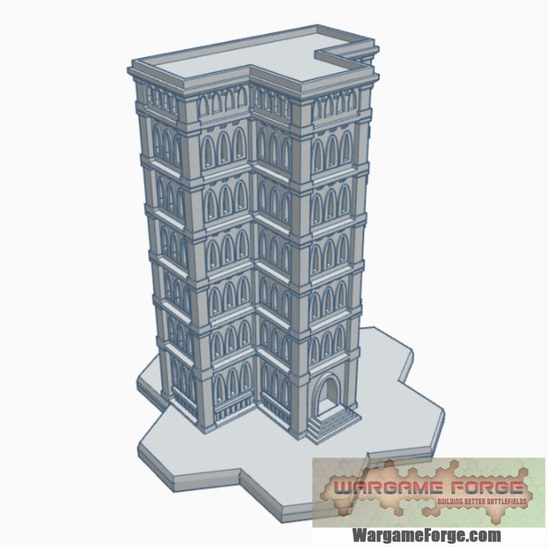 Gothic Building 33 with Hex Base GHB033