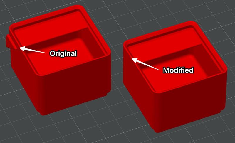 Modified Divider Box 1x1x4