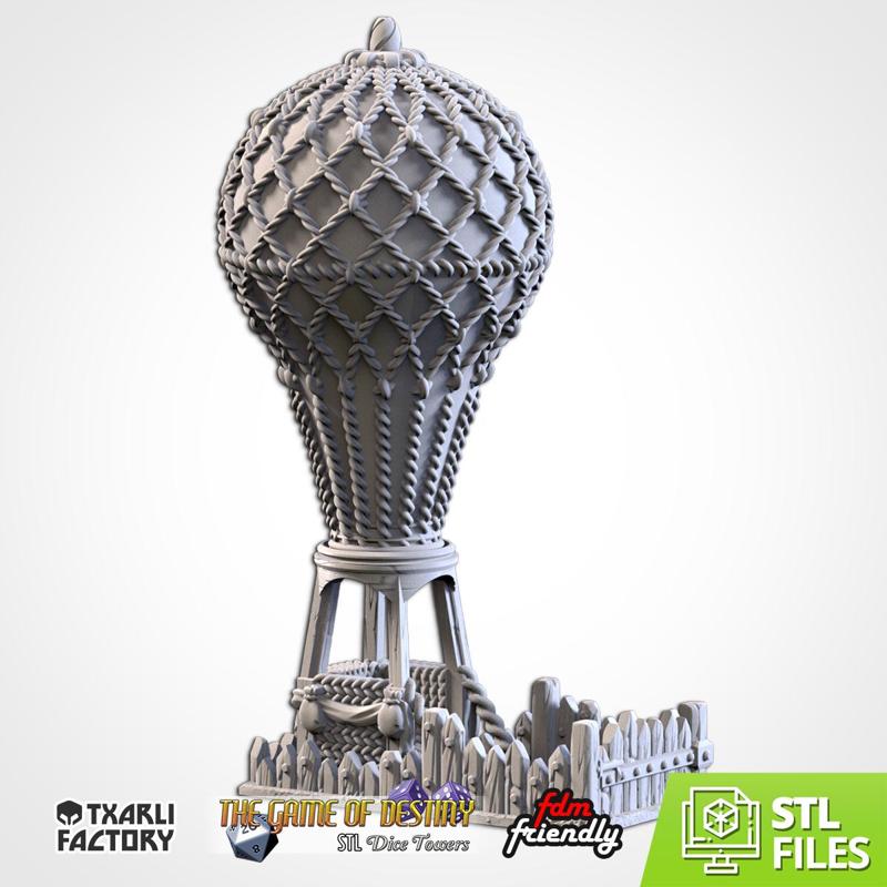 Hot Air Balloon (Dice Tower)