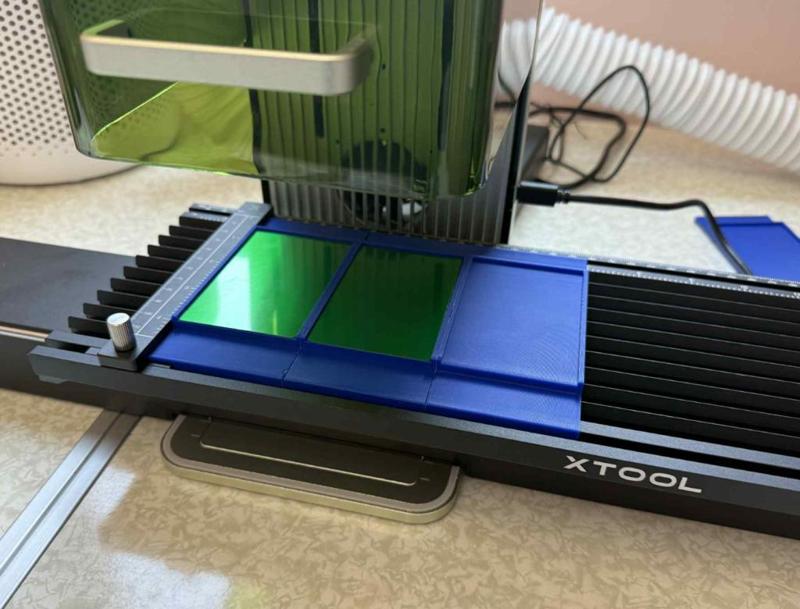 Xtool F1 Slide Business Card Jig