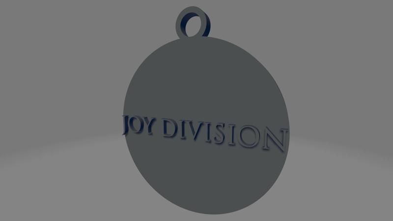 Joy Division keychain