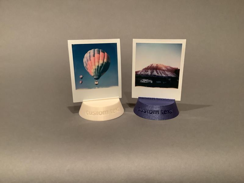 custom text picture holder