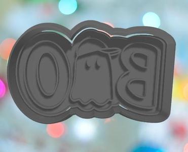 Halloween Cool Dude Boo Cookie Cutter