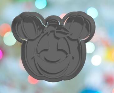 Halloween Mickey Pumpkin Cookie Cutter