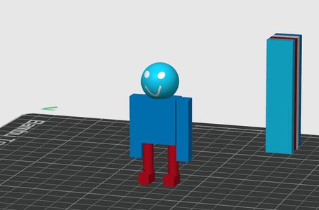 Charlie's Human - kids model of person