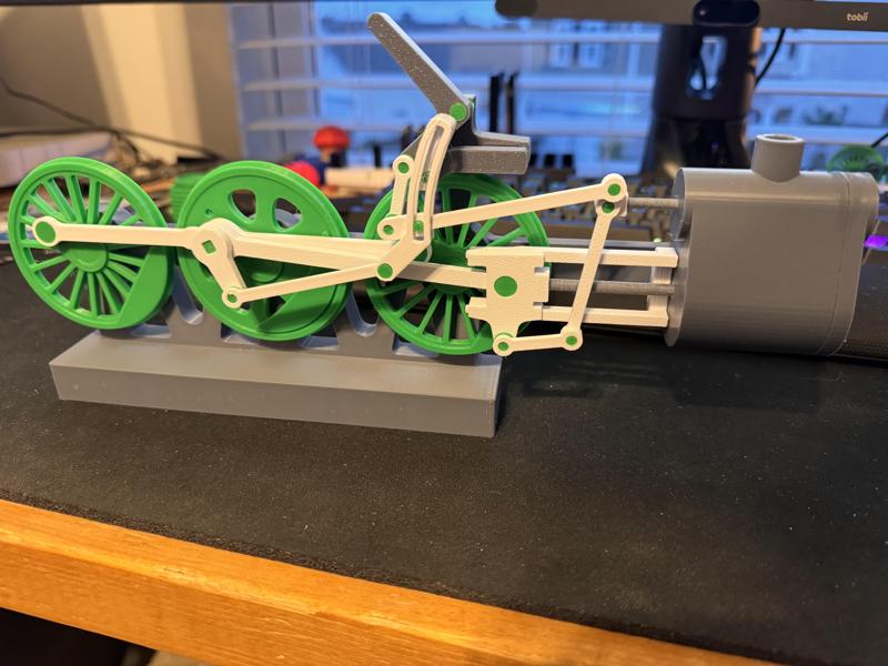 Walschaerts Valve Gear Model