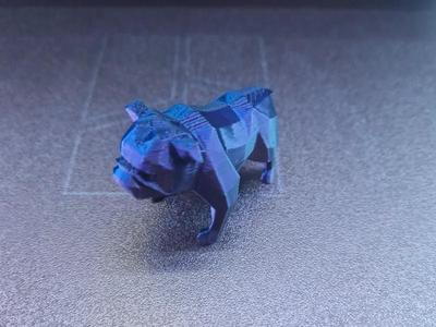 English bulldog art