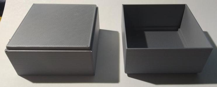 Simple stackable box 50x50x25 - and other sizes