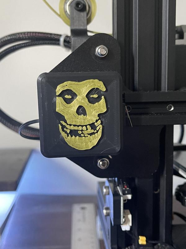 Misfits themed X axis (QR code) cover