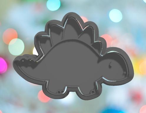 Dinosaur Stegosaurs  Cookie Cutter