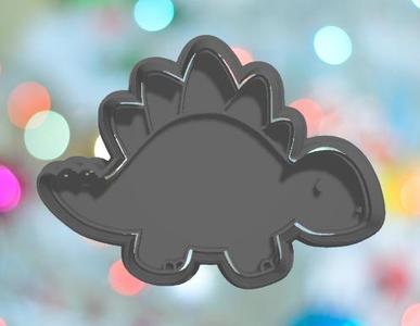 Dinosaur Stegosaurs  Cookie Cutter