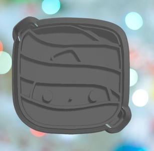 Halloween Mummy Face Cookie Cutter