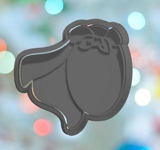 Superhero Caped Plaque Cookie Cutter