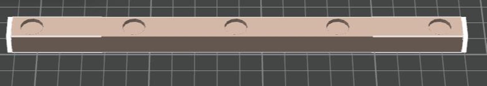 HVAC Filter Retaining Bar