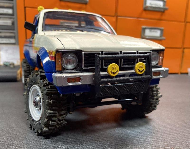 WPL C24 Toyota Hilux Bullbar and Rear bumper