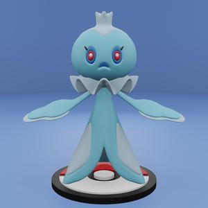 Pokemon No. 592 Frillish (Male)