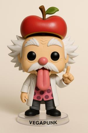 Dr. Vegapunk (Stella) – One Piece Inspired Funko Pop Style 3D Model