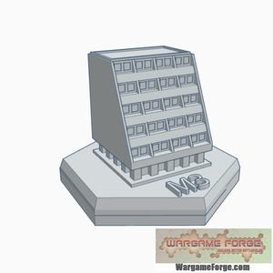 Sci-Fi Building 20 Hex Map Scale HMSSF020
