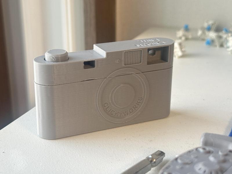 Click n' Film - Clicky Switch inside the Camera