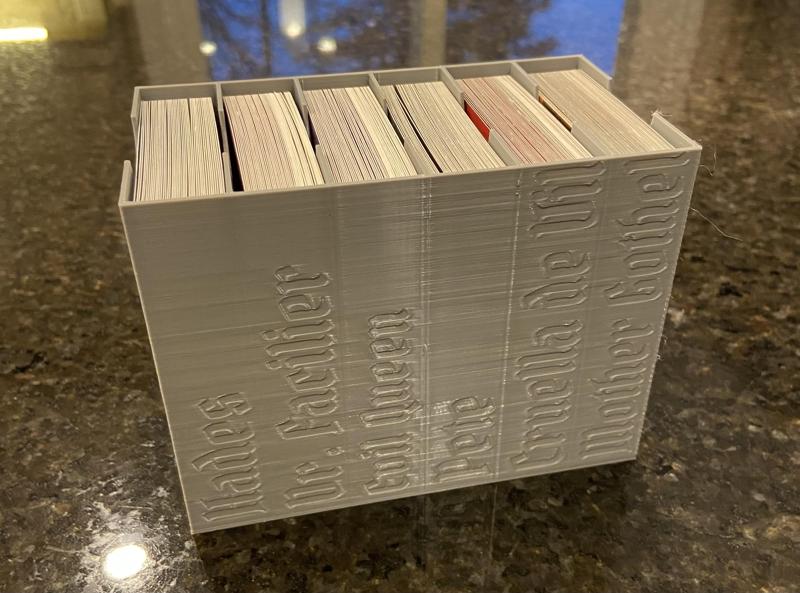 Villainous Game Card Holders - Expansion 1, 2 & 3 Remix