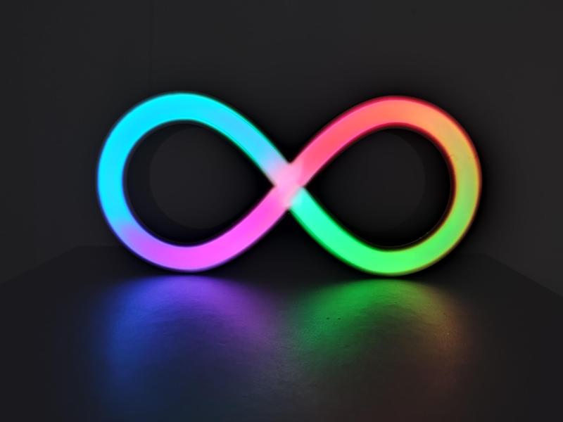 Infinity LED Lamp