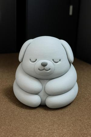Cute Fat Puppy (Kawaii Style)