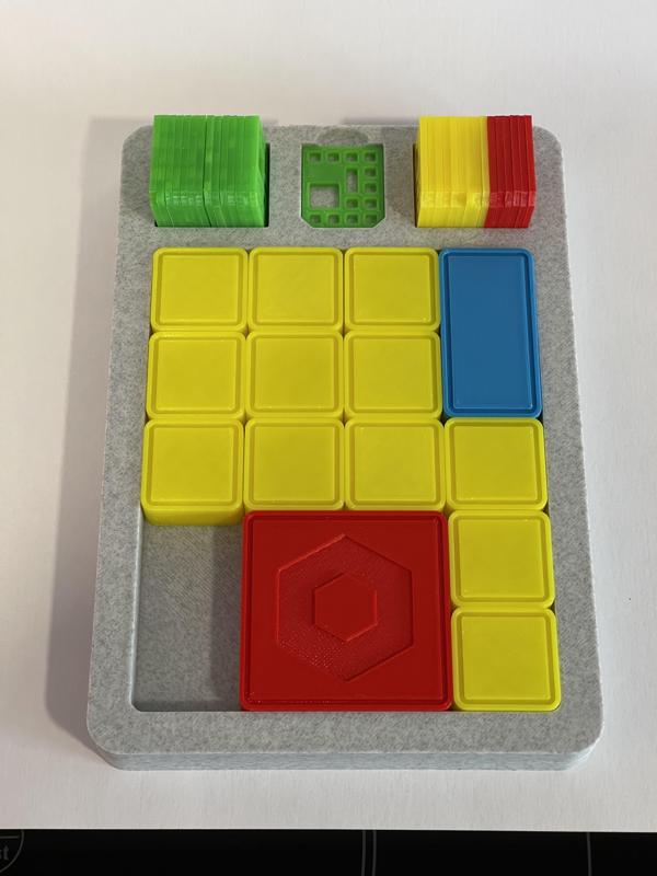 SlideSolver Magnet Sliding Puzzle Game – With 30 Different Challenges!