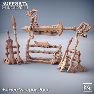 Weapons for Loot & Racks: Svartwood Trolls
