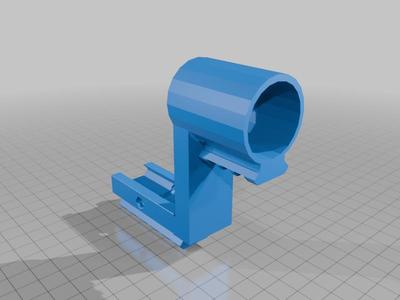 Extra rail for bipod and grip M40a3