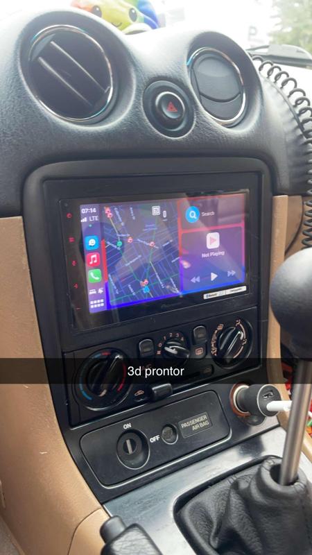 NB Miata 2-DIN dash kit