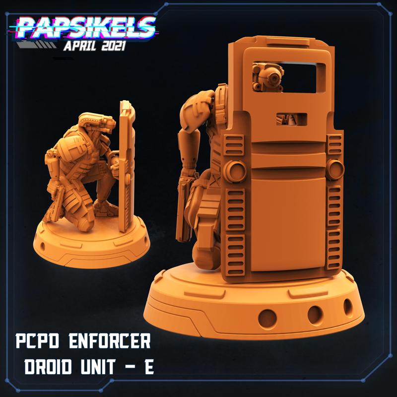 PCPD ENFORCER DROID UNIT - E