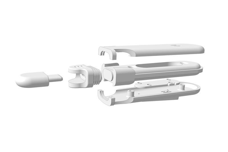 NCC 1701 D ENTERPRISE STAR TREK PLAYMATES GONDOLA MOTOR