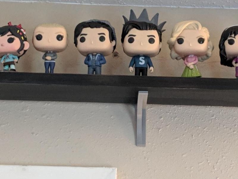 Funko Pop One Hole Shelf Bracket