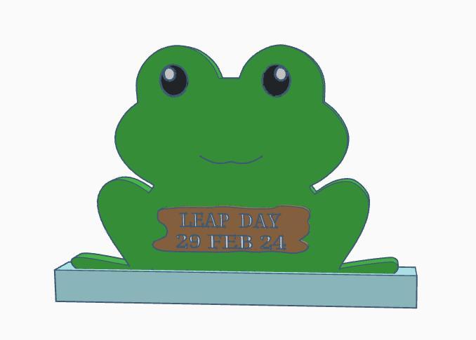 Leap Day Frog