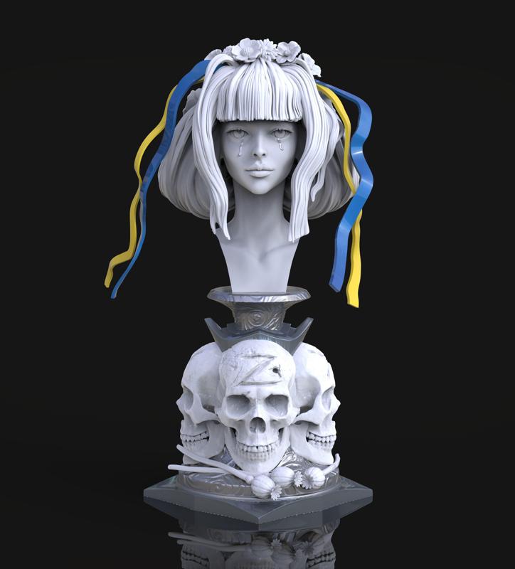 Unconquered - Please stop I do not wanna die 3D print model