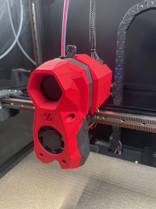 Stealthburner LGX lite Mount with SB2209 (RB2040), Filament Sensor + Filametrix