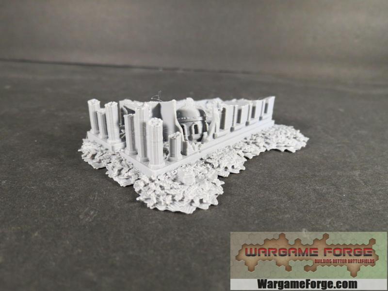 Modern Destroyed Building 7: Courthouse MD007